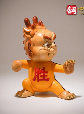 热销铜摆件《李小龙》铜工艺品 A家居饰品 桌面装饰文创生肖龙生