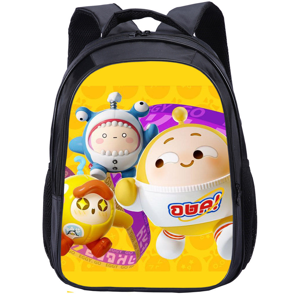 蛋仔派对书包套装休闲轻便小学生背包儿童小挎包午餐包文具袋笔袋