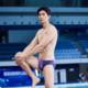 Professional training for men's swim trunks