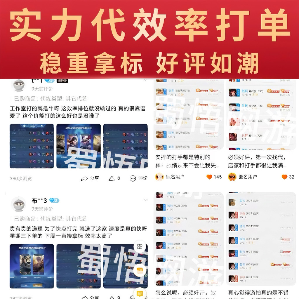 王者荣耀账户王者送荣耀代练打玩国服大小国标省标金标巅峰赛排位战力上分魔方