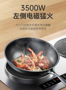 热情好太太猛火双头平凹电磁灶
