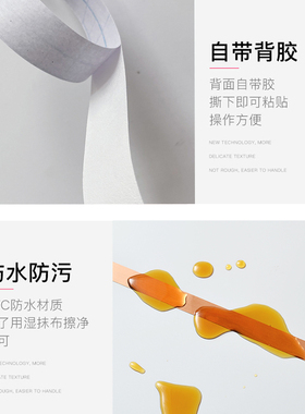 翻新自粘封边贴家具桌子包边贴