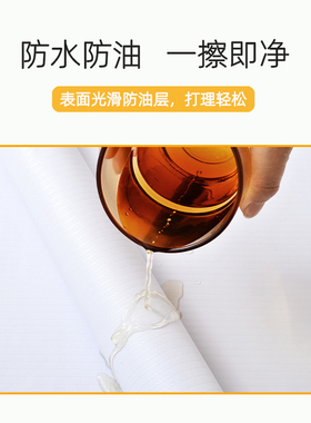 白色贴纸自粘家具柜子木门翻新贴