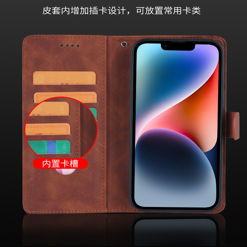 适用OPPOReno3Pro手机壳OPPO翻盖Reno双面OPPOReon新款0PP0Ren03Pr0全包OPPORone防摔Por5G保护套老人皮软外 - 图3