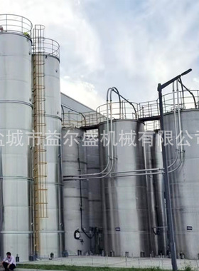 厂家按需做不锈钢304立式料仓储罐 颗粒物料储存罐 大型储料仓