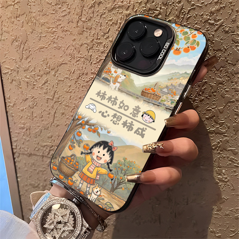 蜡笔小新适用小米15手机壳13pro红米k80情侣note12turbo小丸子k70柿柿如意civi4pro心想事成k60/11/k50/40/10 - 图3