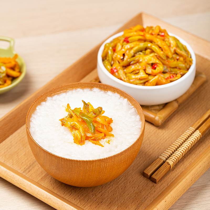 饭扫光下饭菜345g*2瓶装四川红油下饭酱腌菜榨菜咸菜开菜胃味泡菜