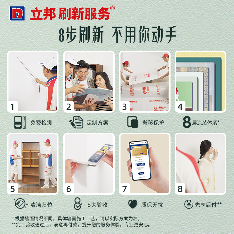 Nippon Paint Refresh Service Magic Paint Package Refresh Matte