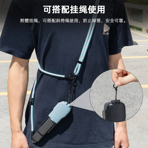 适用于大疆Pocket3保护壳上盖翻盖OSMO灵眸口袋相机云台保护罩镜头保护套屏幕盖板防摔防刮支架配件 - 图2