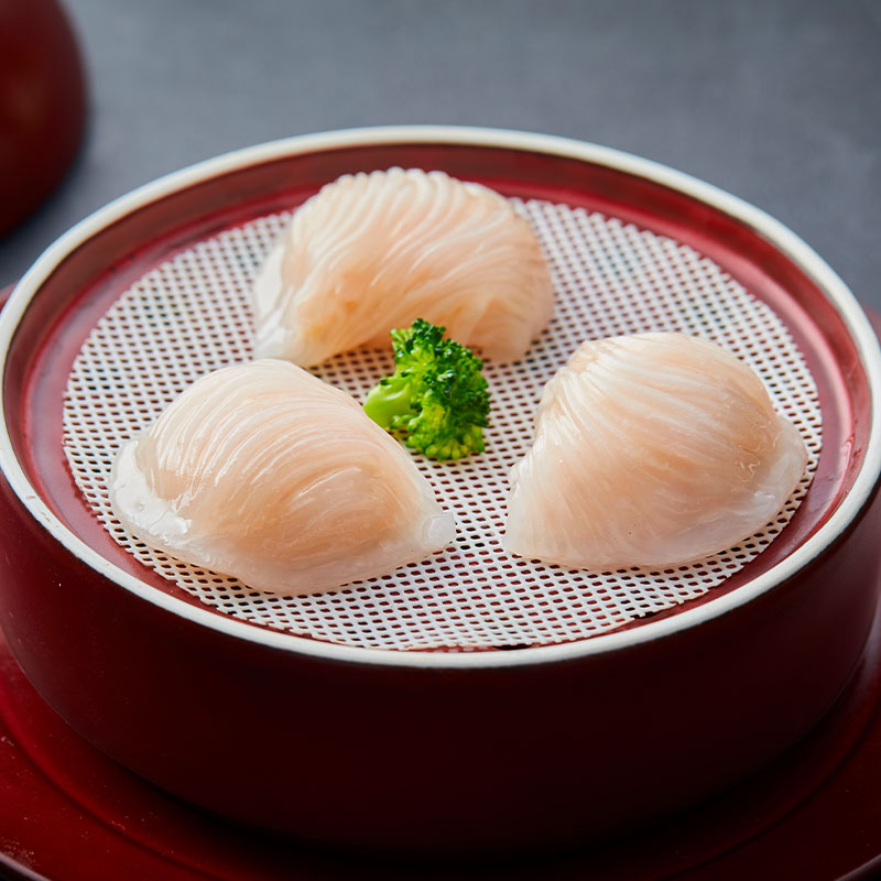 万正食品港式虾饺皇水晶虾仁饺子水饺广式早茶速冻半成品酒店蒸饺-图2