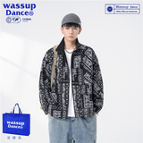 【WASSUP DANCE】男士秋季痞帅潮牌美式冲锋衣外套   券后59元包邮