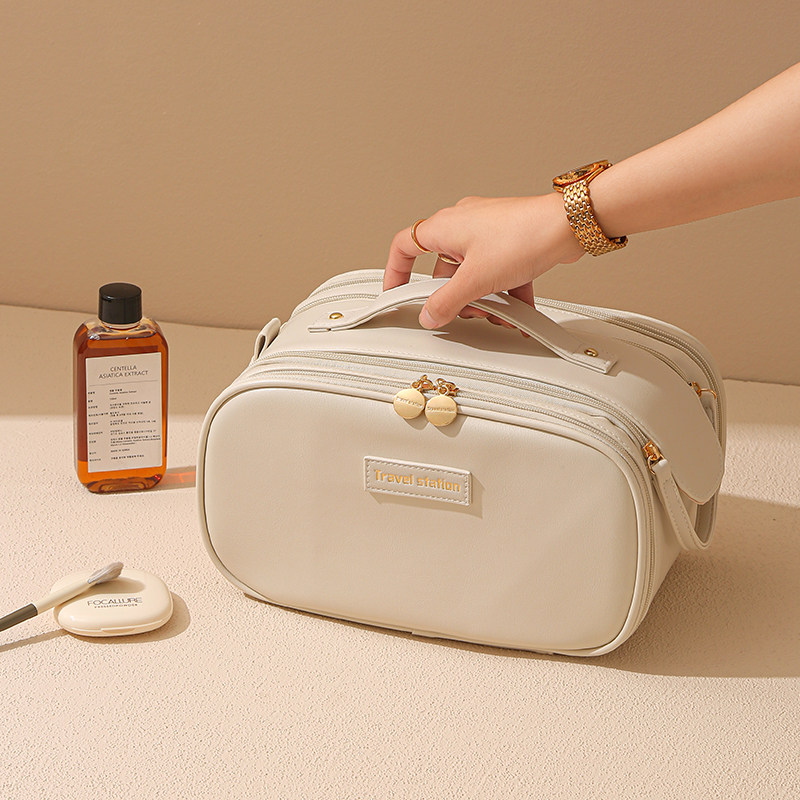 化妆包女2025新款高端旅行洗漱包多功能化妆刷包便携化妆箱收纳包,淘宝优惠券,粉丝福利购,淘宝优惠卷