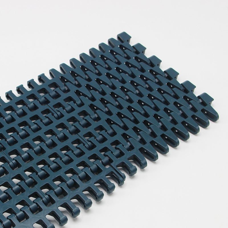 1285塑料转弯网链 螺旋输送节距31.75mm齿形小转弯半径网带 - 图1