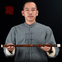 Luo knife flute professional playing with bamboo flute Yoko flute instrument Luo Qipei to make a Zhizhu Bamboo Flute Brand