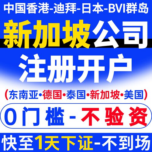 香港公司注册开户新加坡公司英国公司美国公司注册年审计办理执照 - 图3