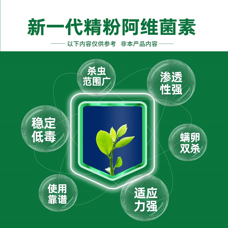 勇冠阿维菌素茵素杀虫剂蔬菜小菜蛾花卉果树蚜虫红蜘蛛专用药农药 - 图1