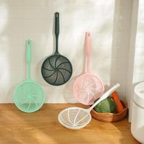 Large Number Missing Spoon Scoop Dumplings Spoon Home Kitchen Hot Pot Spoon Cooking Noodle Spoon Plastic Multifunction Filter Drain Spoon