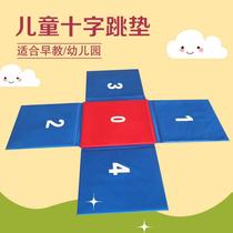 Cross jump cushion digital cushion Splicing Folding Software Child Literacy Mat Sensation System Training Equipment Children Cross Mat