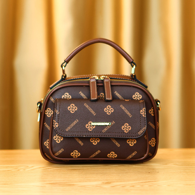 包包女包2025新款中年妈妈高级感女士手提包老花单肩斜挎包小方包,淘宝优惠券,粉丝福利购,淘宝优惠卷