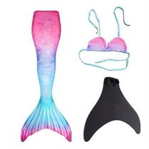European and American children Mermaids tail girl swimsuit girl swimsuit girl swimsuit with foot webbed performance diving