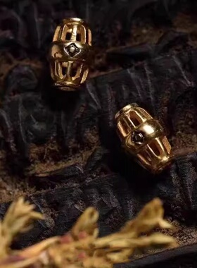 【原创出品】普赞弟子珠柏香搭配饰品百香籽菩提文玩佛珠手串配饰