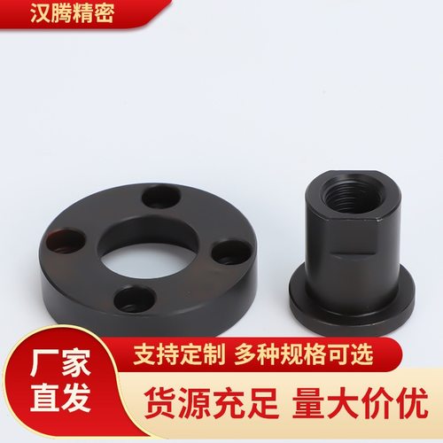 WHL01圆形标准法兰浮动接头FJAZ平型气缸连接件标准型浮动接头 - 图0