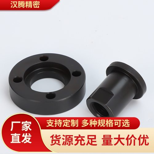 WHL01圆形标准法兰浮动接头FJAZ平型气缸连接件标准型浮动接头 - 图1