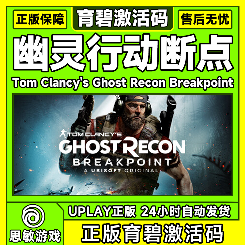 育碧 正版游戏 幽灵行动断点 激活码Ghost Recon Breakpoint - 图0