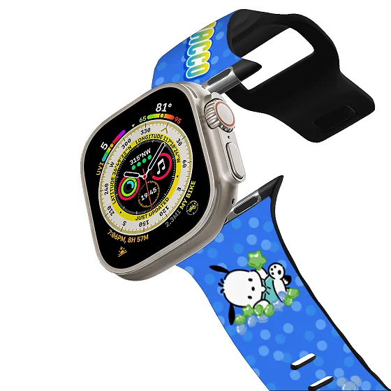 三丽鸥帕恰狗联名CASETiFY手表带适用苹果apple watch40/41/42mm-图1