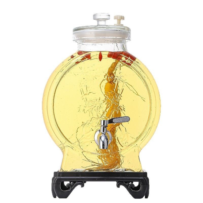 10斤20斤玻璃泡酒瓶家用带龙头密封酒坛人参专用药酒瓶厂家直销,淘宝优惠券,粉丝福利购,淘宝优惠卷