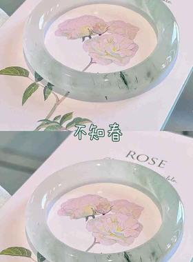 天然玉髓冰种玉镯高冰底玛瑙手镯