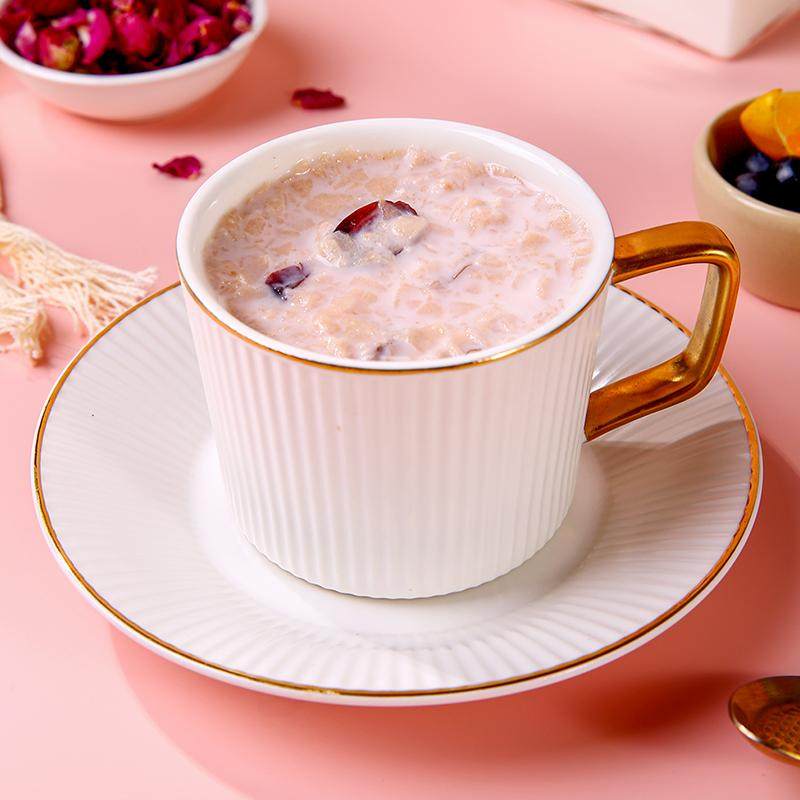 玫瑰蔓越莓燕麦片营养早餐粉即食冲饮泡即食代餐牛奶水果谷物孕妇,淘宝优惠券,粉丝福利购,淘宝优惠卷