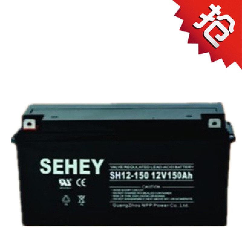 西力蓄电池12V150AH SEHEY铅酸蓄电池SH150-12 UPS不间断电源电瓶 - 图1