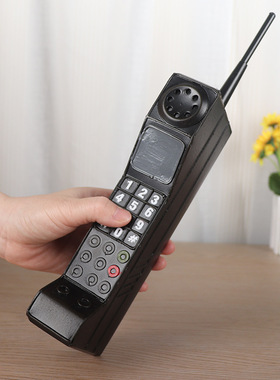 怀旧老物件复古大哥大手机模型拍照摄影道具网红直播间装饰品摆件