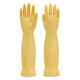 Pull back waterproof thickened latex extended gloves for dishwashing