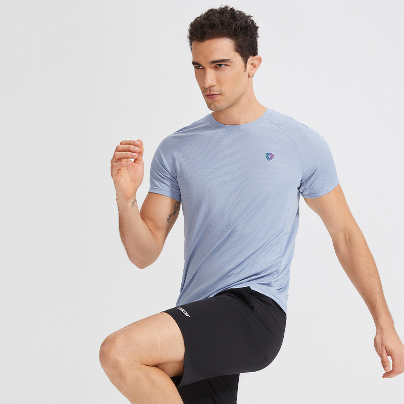 科里芙运动上衣男款夏季专业跑步训练T恤透气弹力薄款健身衣短袖,淘宝优惠券,粉丝福利购,淘宝优惠卷