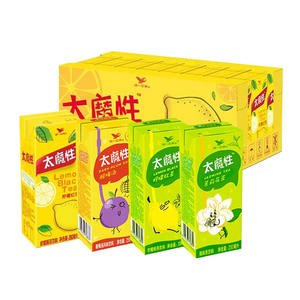 统一太魔性柠檬红茶250ml*24盒装茉莉花茶酸梅汤果味茶饮料饮品