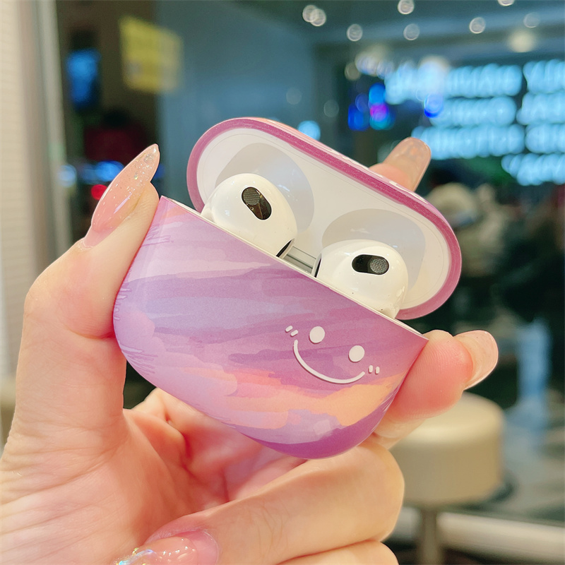 彩虹卡通鸭子~磨砂软壳适用苹果airpodspro二代三代新款硅胶防摔airpods1/2代无线蓝牙耳机保护套pro2日系女-图2