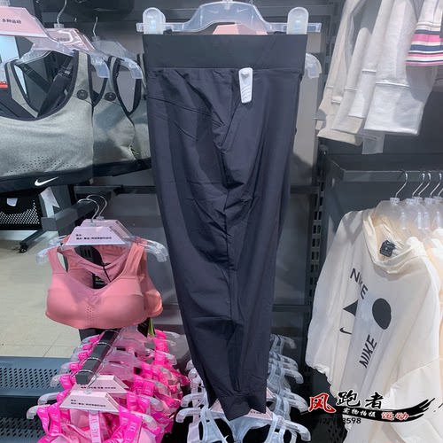 Nike耐克女裤运动裤健身跑步休闲裤子显瘦速干透气收口长裤CU4612 - 图0