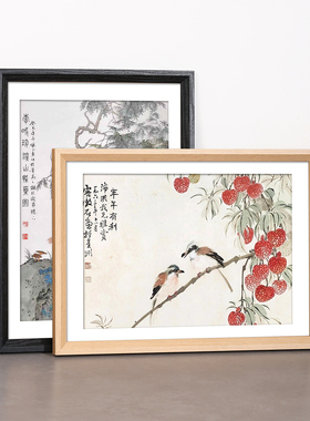 实木画框空框挂墙a3a4相框装裱儿童美术作品展示八开8k4k素描外框