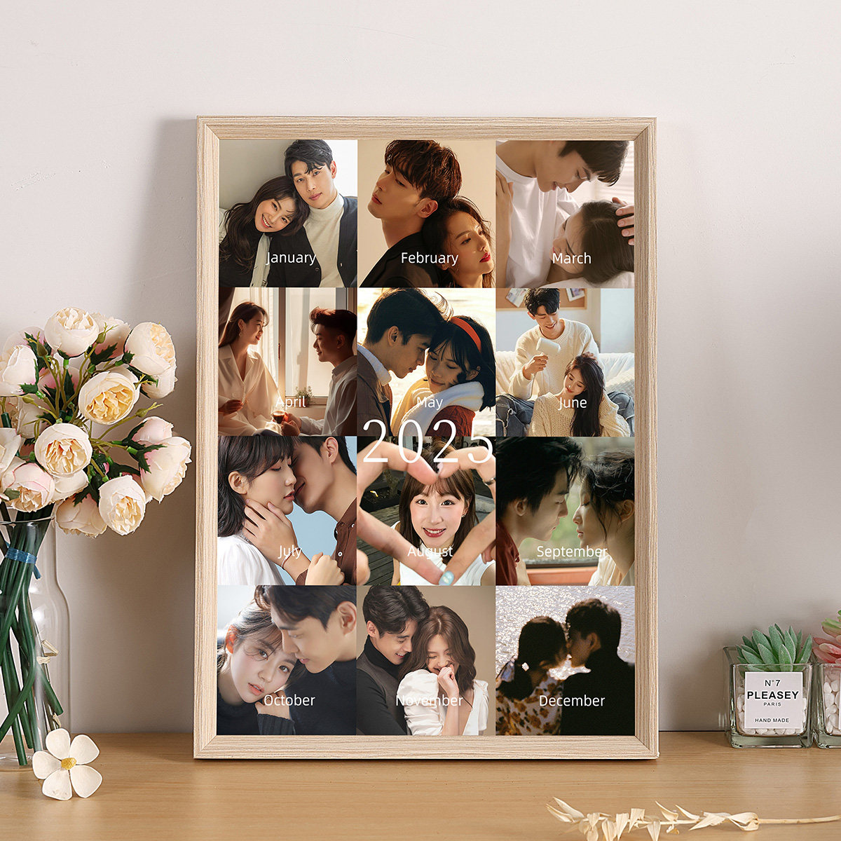 儿童宝宝成长一周岁纪念相框摆台洗照片做成相册记录定制diy礼物,淘宝优惠券,粉丝福利购,淘宝优惠卷