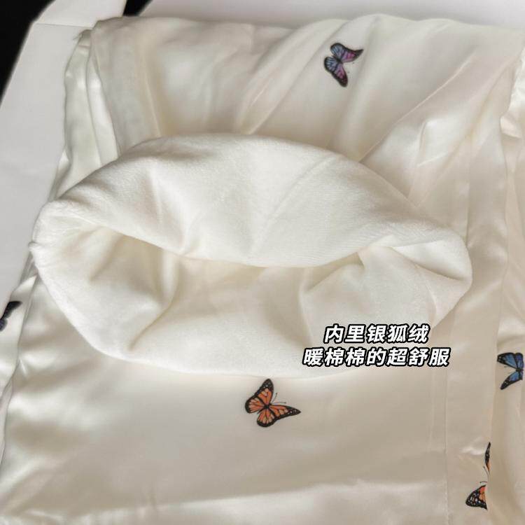 生日礼物女生送闺蜜姐妹朋友30岁25实用的高级感蝴蝶2024睡衣礼盒