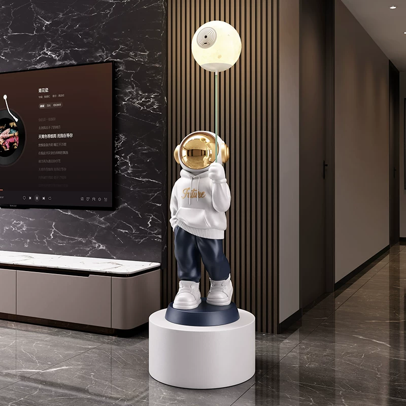 Планетарная настольная/настенная? Но это: Astronaut floor-standing ornaments, decorations next to the TV cabinet in the living room, housewarming gifts, large-scale floor-standing ornaments