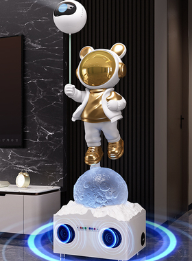 太空人宇航员落地摆件