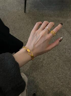 叠戴手链套装!中古vintag
