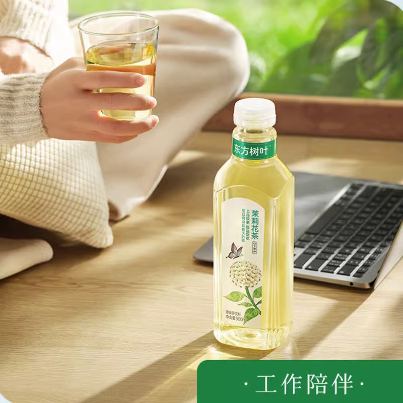 农夫山泉东方树叶900ml*24瓶茉莉花茶青柑普洱一箱黑乌龙绿茶整箱-图1