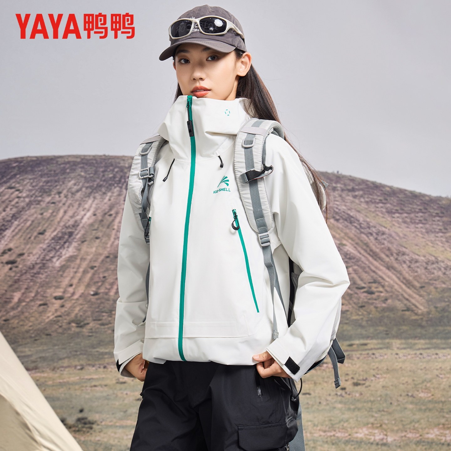 【冰壳系列】鸭鸭王一博同款羽绒服女秋冬户外轻薄三防冲锋衣外套,淘宝优惠券,粉丝福利购,淘宝优惠卷