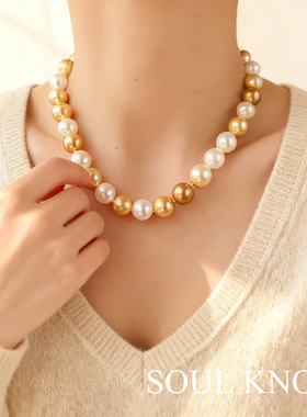 明星倪妮同款糖果色项链