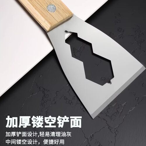 不锈钢清洁铲刀加厚型家用多功能铲子装修水泥铲美缝刮刀工具新款 - 图0