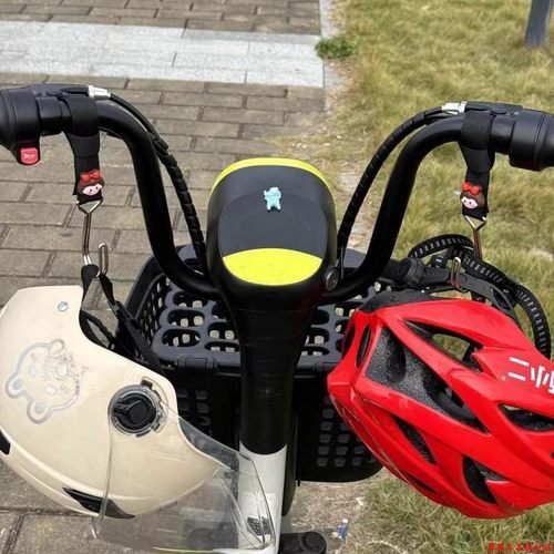 电动车不锈钢卡通挂钩前置通用电瓶车摩托车婴儿车头盔挂物神器 - 图1